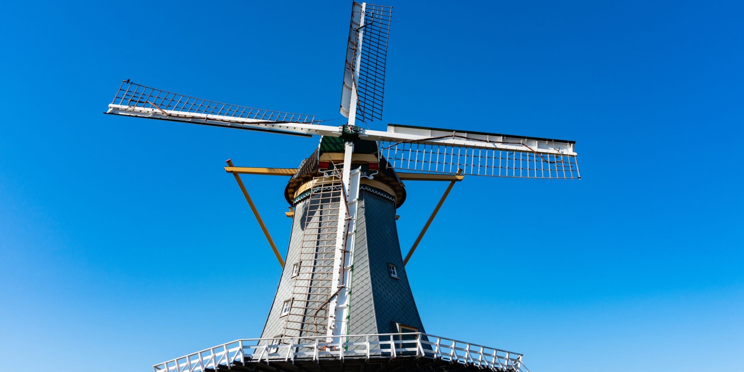 Molen van Maat. Mill in 's Gravenzande, Holland